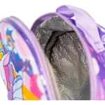 Mochila Carrito Espalda Escolar 2 En 1 Canopla Lunchera Luz