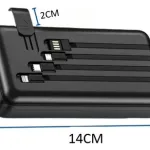 Cargador Portatil Carga Rapida Usb 20000mah Power Bank