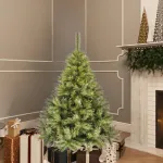 Arbol De Navidad Ciprés 1,50 Mts Tope De Gama Ultra Frondoso