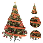 Arbol Navidad Tronador 1,50mts + Kit 40 Rojo Cybermonday
