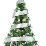 Arbolito De Navidad 80cm + Kit X30 Plata Cybermonday