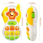 Telefono Juguete Celular Sonidos Luces Y Melodias Para Bebe