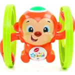 Juguete Bebe Monito De Arrastre Musical Luz Y Movimiento