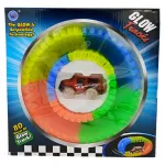 Pista Luminosa Flexible 80 Piezas Con Auto Luminoso