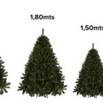Árbol De Navidad Expreso Polar Alpino De 1.3m Verde Oscuro