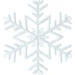 Adorno Colgante Copo De Nieve Decoración Navidad X4