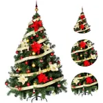 Arbolito Navidad Montañes Deluxe 1.80mt Decoración Rojooro  