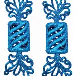 Adorno Navideño Caramelo Colgante X2 Decoración Para Arbol