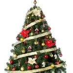 Arbol Navidad Patagonia 1.30mt Kit X50 Rojo Oro Cybermonday