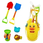 Set Balde De Playa Juguete Para Arena Palas Molino Molde