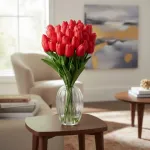 Tulipan Artificial Flores Artificiales Decoracion X1