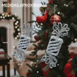 Adorno Navideño Caramelo Colgante X2 Decoración Para Arbol