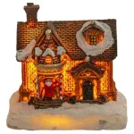 Casa Christmas Village Casita Navideña C/luz Deco A Pila X1