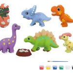 Figuritas De Pintura Yeso Arte Niños Kit Graffiti Manualidad