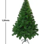 Arbol Arbolito De Navidad Tronador De Lujo 1.20 M Base Metal