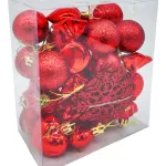 Adornos Navideños Set Decoracion 26u Surtido Navidad Bolas