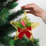 Estrella Decoración Navideña Para Arbol Deco Puerta