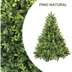 Árbol De Navidad Fabesa Natural 1.3m Pino Desmontable
