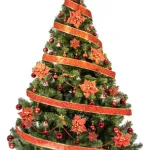 Arbol Navidad Tronador 2,10mts + Kit 60 Rojo Cybermonday