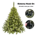 Arbol De Navidad Ciprés 2,10 Mts Tope De Gama Ultra Frondoso