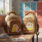 Mochila Infantil Jardin Capibara Para Niños Niñas Escolar