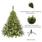 Arbol De Navidad Ciprés 1,50 Mts Tope De Gama Ultra Frondoso