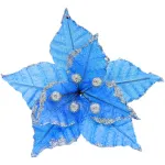 Flor 20cm Para Arbol De Navidad Adornos Decoracion