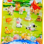 Alfombra Musical Con Sonido Animalitos Para Bebé