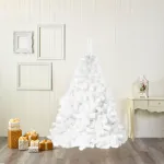 Arbol Navidad Extra Lujo Patagonia Blanco 1,30mts Navidad