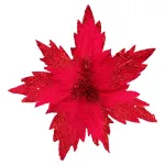 Flor 25cm Rojo Arbol De Navidad Adornos Decoracion X4u