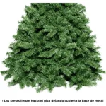 Árbol De Navidad Extra Lujo Patagonia 2,10 Mts