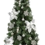 Arbol Navidad Tronador Slim Verde 1,50mt + Kit Decoracion