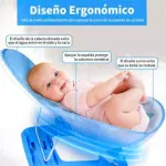 Silla Plegable De Baño Mecedora Para Bebe Pileta Bañera