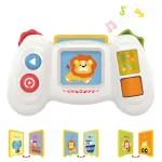 Joystick Juego Didáctico Control Juguete Tarjeta Interactivo Color Blanco