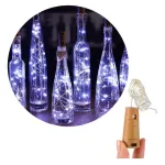 Tira De Luces Alambre Led 3 Mts Corcho Botella Decoracion