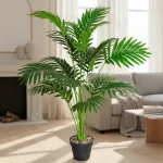Planta Artificial Grande Palmera Areca 125cm Decorativa