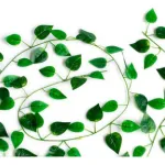 Jardin Vertical Enredadera Hojas Artificiales 2,05mt X12u.