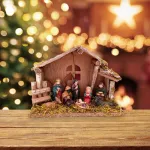 Pesebre Navidad Large Adorno Navideño