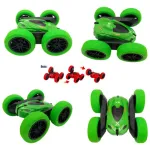 Auto A Radio Control Remoto Luz Giro 360° Acrobático Stunt