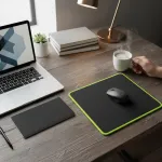 Mouse Pad Liso Escritorio Gamer Oficina Antideslizante