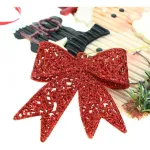 Adornos Navideños Moños Gibré Arbolito De Navidad 6cm X4