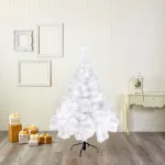 Arbolito Navidad Blanco Tronador De Lujo 1.20m Decoracion