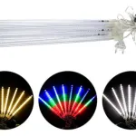 Luces Led Lluvia Meteoro 3mt X8 Tubos 220v Interconectable