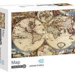 Puzzle 1000 Pzs Mapamundi Antiguo 88319 1979870 Shine