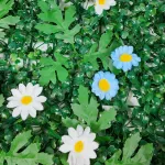 Jardin Vertical Muro Verde Césped Pared Con Flores 65x40cm