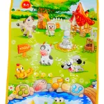Alfombra Musical Con Sonido Animalitos Para Bebé