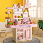 Cocina De Juguete Cocinita Canilla Agua Iluminacion Y Vapor