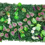 Jardín Vertical Artificial Flores Interior Exterior X10udes