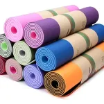 Yoga Mat 6mm Colchoneta Pilates Fitness Tpe Gimnasia