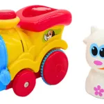 Tren Luz Musical Movimiento Bebe Juguete Locomotora Color Multicolor
